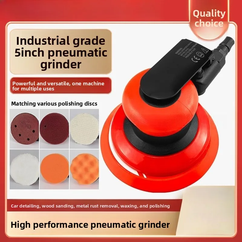 5" Pneumatic Random Orbital Sander Polisher – Air Dry Sanding & Polishing Tool for Car Paint, Wood & Metal,10000RPM Palm Grinder
5" Pneumatic Random Orbital Sander Polisher – Air Dry Sanding & Polishing Tool for Car Paint, Wood & Metal,10000RPM Palm Grinder