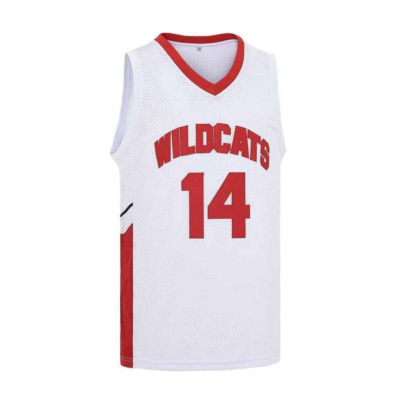 Hot Sale Men's #14 Movie white red Retro Basketball Jerseys Stitched Breathable Mesh Unisex Sports Wear
Hot Sale Men's #14 Movie white red Retro Basketball Jerseys Stitched Breathable Mesh Unisex Sports Wear