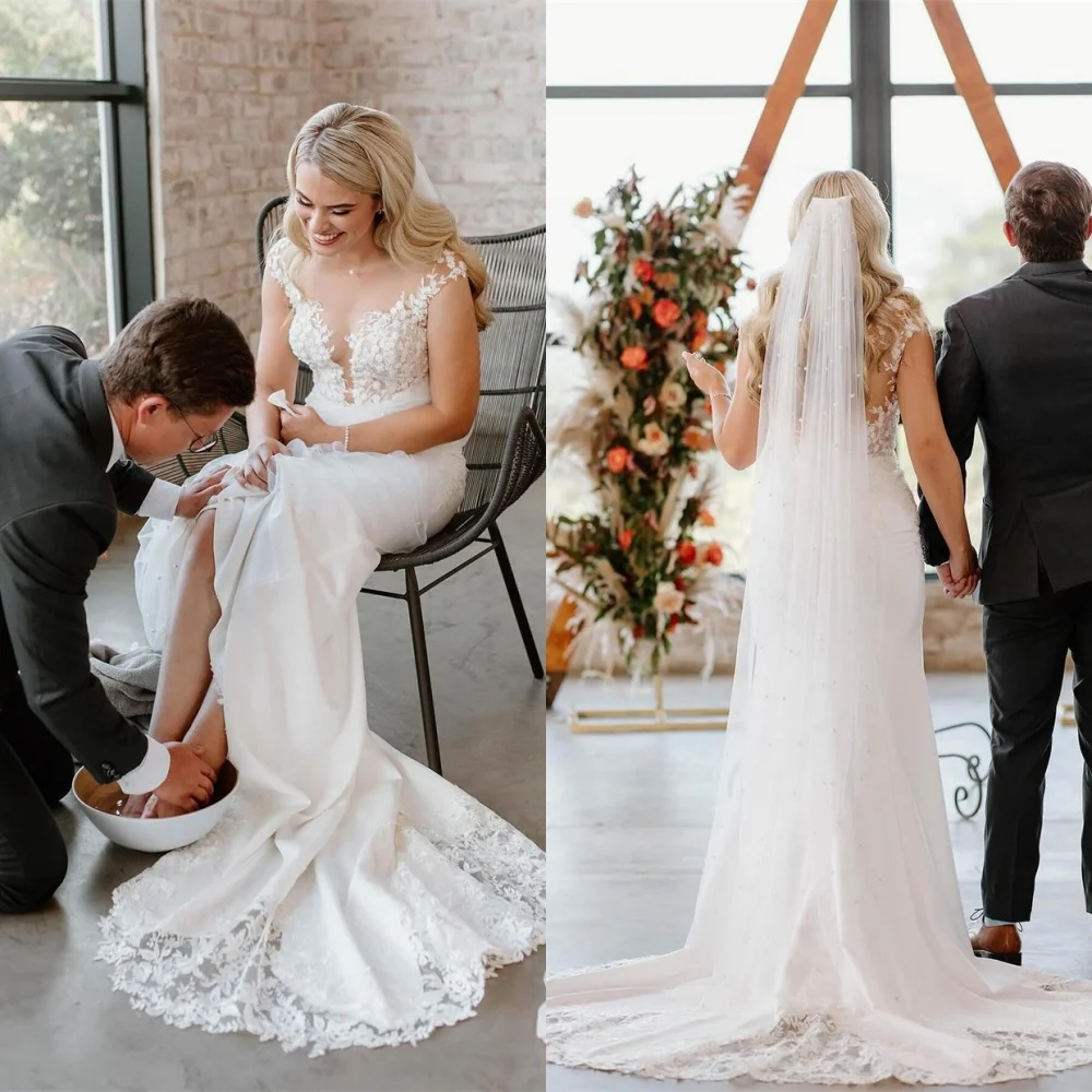 Customized White Jersey Wedding Dress Temperament Strapless Off the Shoulder Bridal Gowns Chapel Train Backless Mermaid Dress
Customized White Jersey Wedding Dress Temperament Strapless Off the Shoulder Bridal Gowns Chapel Train Backless Mermaid Dress