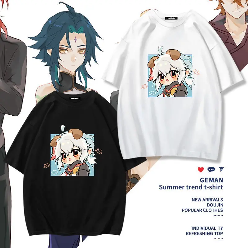 Genshin Impact/원신/げんしん Arround Cotton Q Version Trendy Summer Casual Top Short Sleeve T-shirt Free Shipping
Genshin Impact/원신/げんしん Arround Cotton Q Version Trendy Summer Casual Top Short Sleeve T-shirt Free Shipping