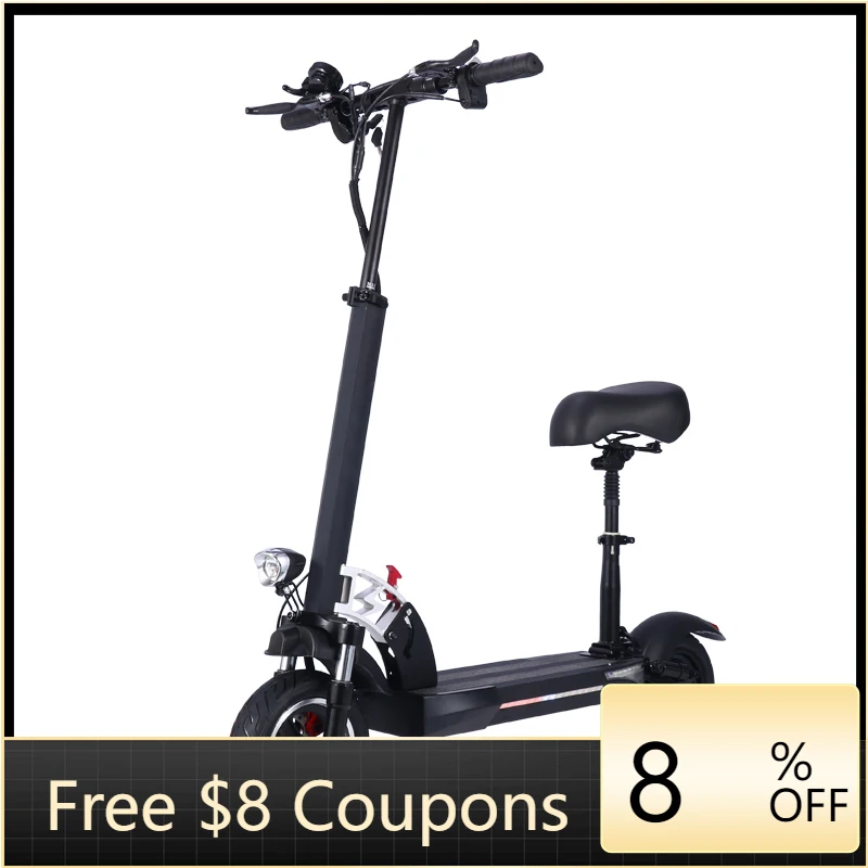 STLF WJW CJM Linksports 500W/800W 48V Two Wheel 10 Inch Kick Scooter With Seat Double Brakes Suspension E Scooter Adult Electric
STLF WJW CJM Linksports 500W/800W 48V Two Wheel 10 Inch Kick Scooter With Seat Double Brakes Suspension E Scooter Adult Electric