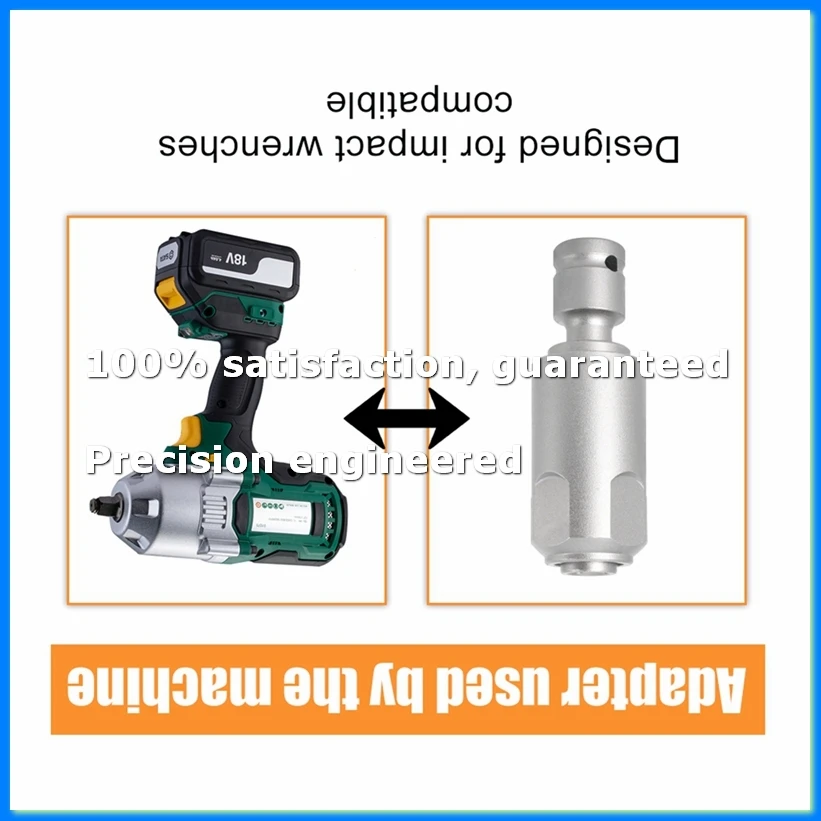 Adapter for Converting Impact Wrench to Electric Hammer Converts to SDS-Plus for Use with Drill/Impact Wrench,B-A49I
Adapter for Converting Impact Wrench to Electric Hammer Converts to SDS-Plus for Use with Drill/Impact Wrench,B-A49I