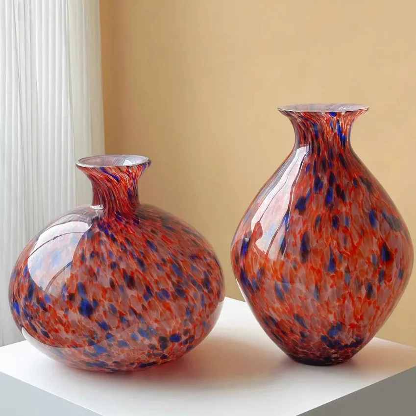 New Chinese high-end handmade glazed vase, home soft decoration, Bogu frame, advanced ornaments
New Chinese high-end handmade glazed vase, home soft decoration, Bogu frame, advanced ornaments