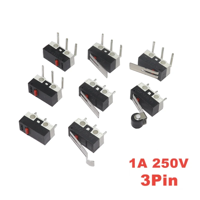 【30PCS】Mini Micro Limit Switch C NO NC 3 Pins PCB Terminals SPDT 1A 125V Roller Arc lever Snap Action Push Micro Mouse switches0
【30PCS】Mini Micro Limit Switch C NO NC 3 Pins PCB Terminals SPDT 1A 125V Roller Arc lever Snap Action Push Micro Mouse switches0