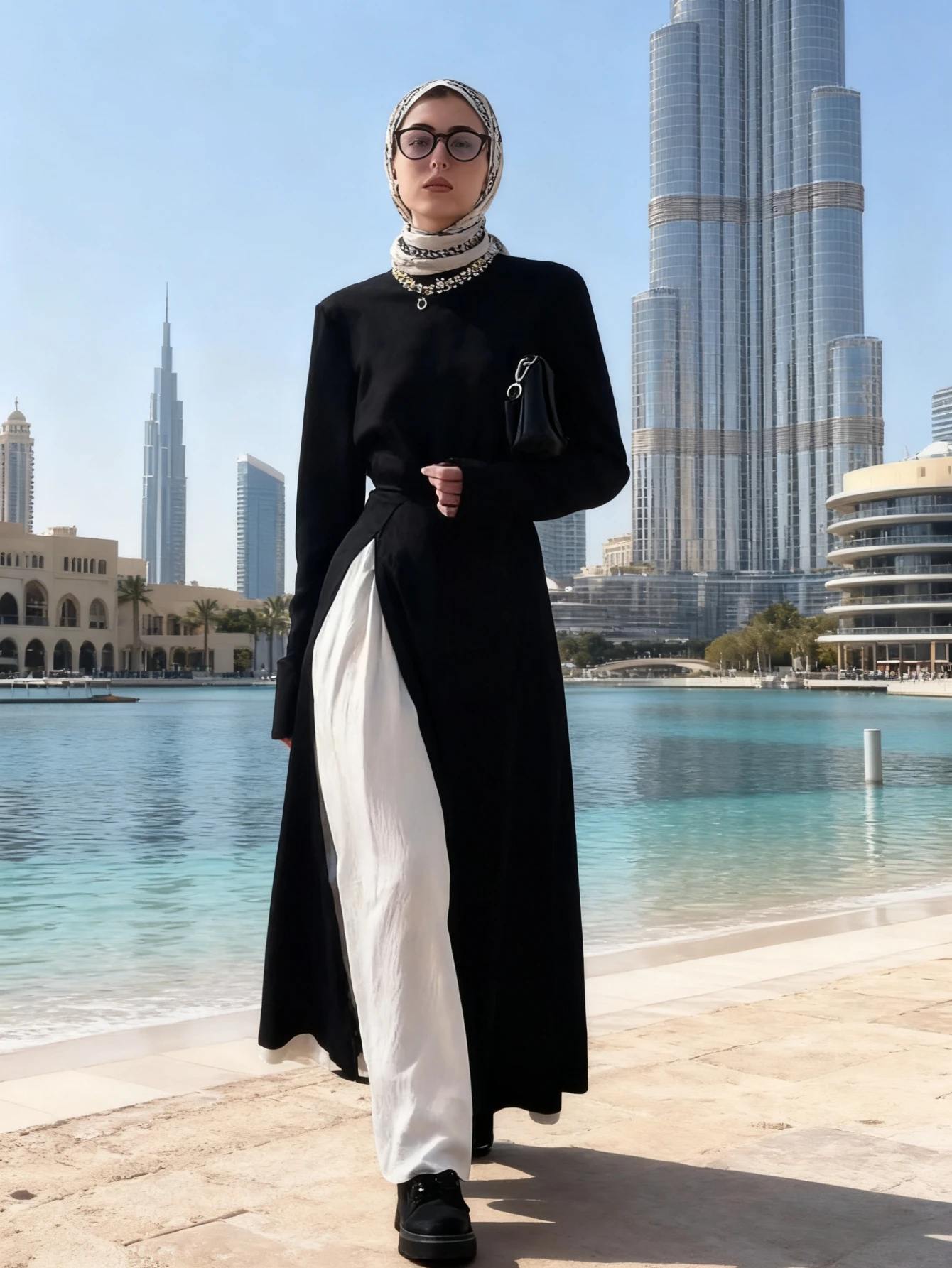 Ид Мусульманский комплект Женский костюм Длинный топ Юбки Женские арабские комплекты из 2 предметов Водолазка Халат Юбка Рамадан Марокко Дубай Ислам Наряды 2026
Ид Мусульманский комплект Женский костюм Длинный топ Юбки Женские арабские комплекты из 2 предметов Водолазка Халат Юбка Рамадан Марокко Дубай Ислам Наряды 2026