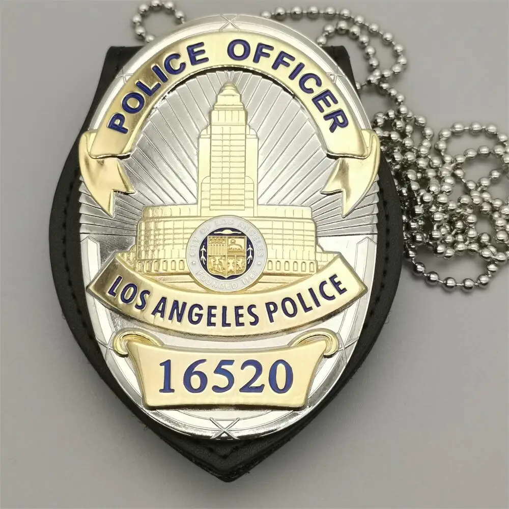 U.S LAPD Agent Badge No.16520 Halloween Gift Cosplay Detective Movie Prop 1:1
U.S LAPD Agent Badge No.16520 Halloween Gift Cosplay Detective Movie Prop 1:1