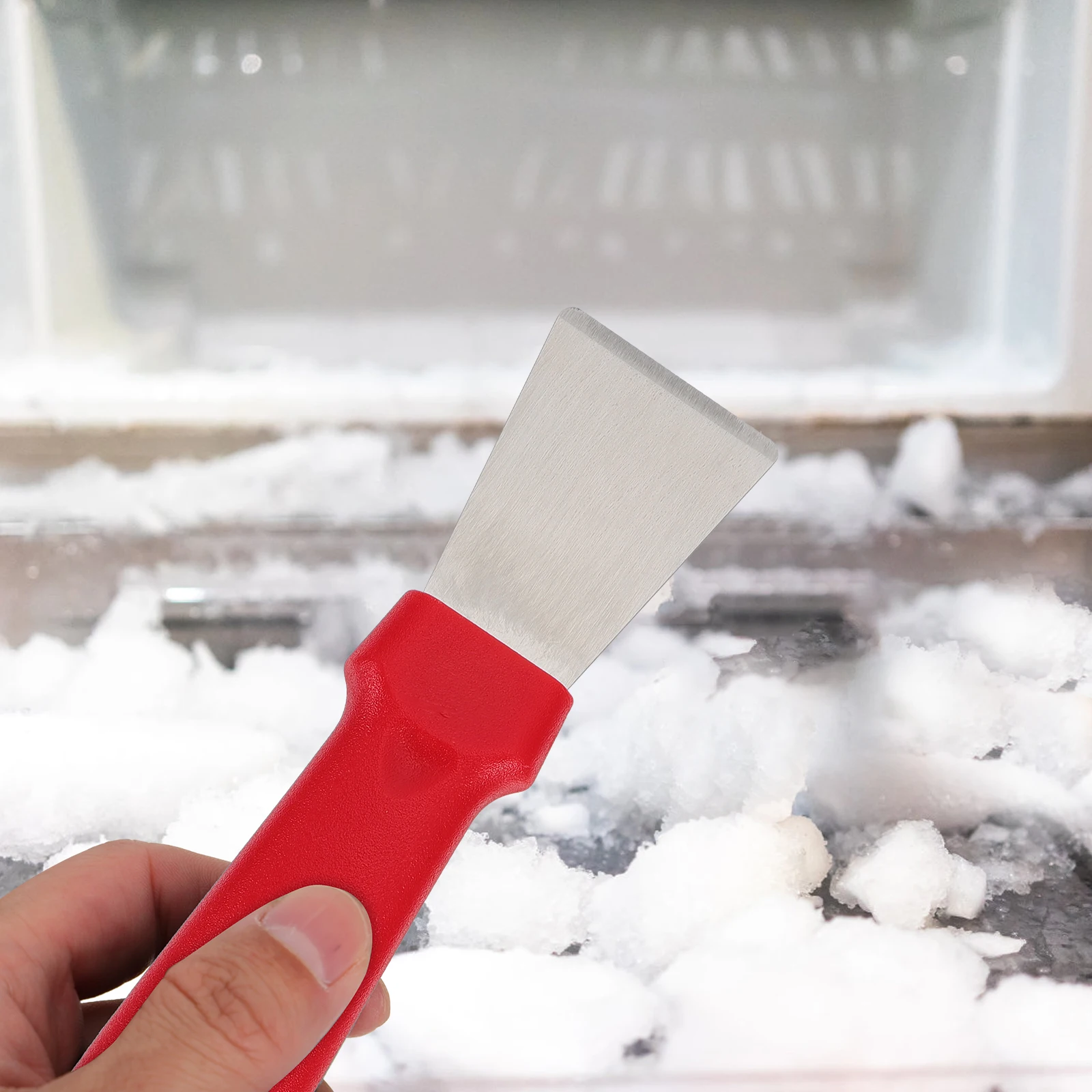 4pcs Stainless Steel Ice Shovel Set Scraper Freezer Frost Remover Refrigerator Deicing Tools Kitchen Gadgets Ceramic
4pcs Stainless Steel Ice Shovel Set Scraper Freezer Frost Remover Refrigerator Deicing Tools Kitchen Gadgets Ceramic