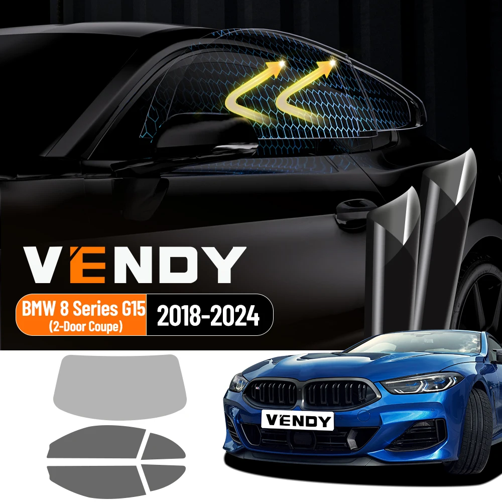For BMW 8 Series G15 2018-2024 2-Door Coupe Pre-Cut Car Window Tint Film Kit Solar Tinted Film Privacy,Heat & UV Protection
For BMW 8 Series G15 2018-2024 2-Door Coupe Pre-Cut Car Window Tint Film Kit Solar Tinted Film Privacy,Heat & UV Protection