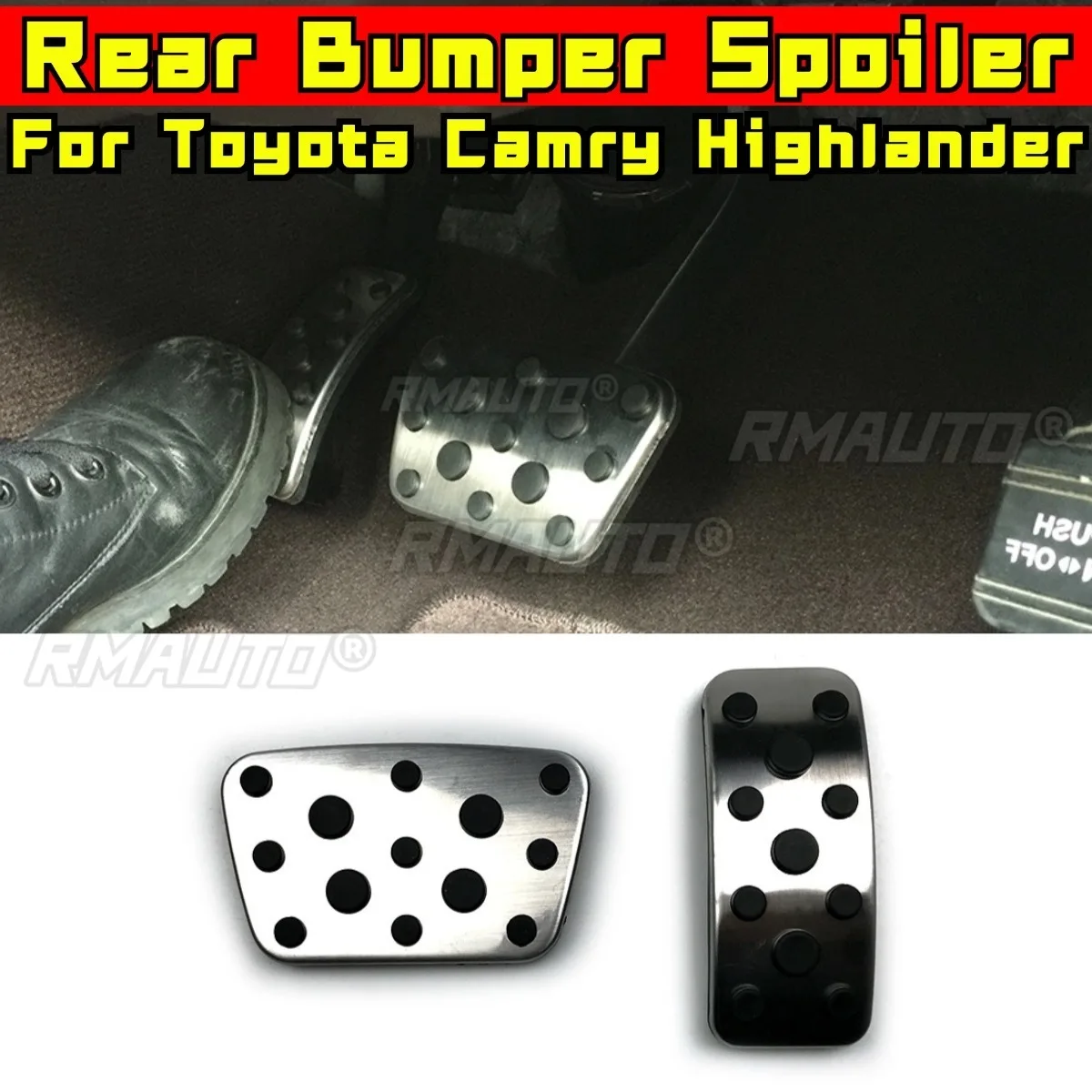 Car Pedal Pad Cover For Toyota Camry Highlander Lexus ES RX Body Kit Non-slip Stainless Steel Accelerator Brake Foot Pedals
Car Pedal Pad Cover For Toyota Camry Highlander Lexus ES RX Body Kit Non-slip Stainless Steel Accelerator Brake Foot Pedals