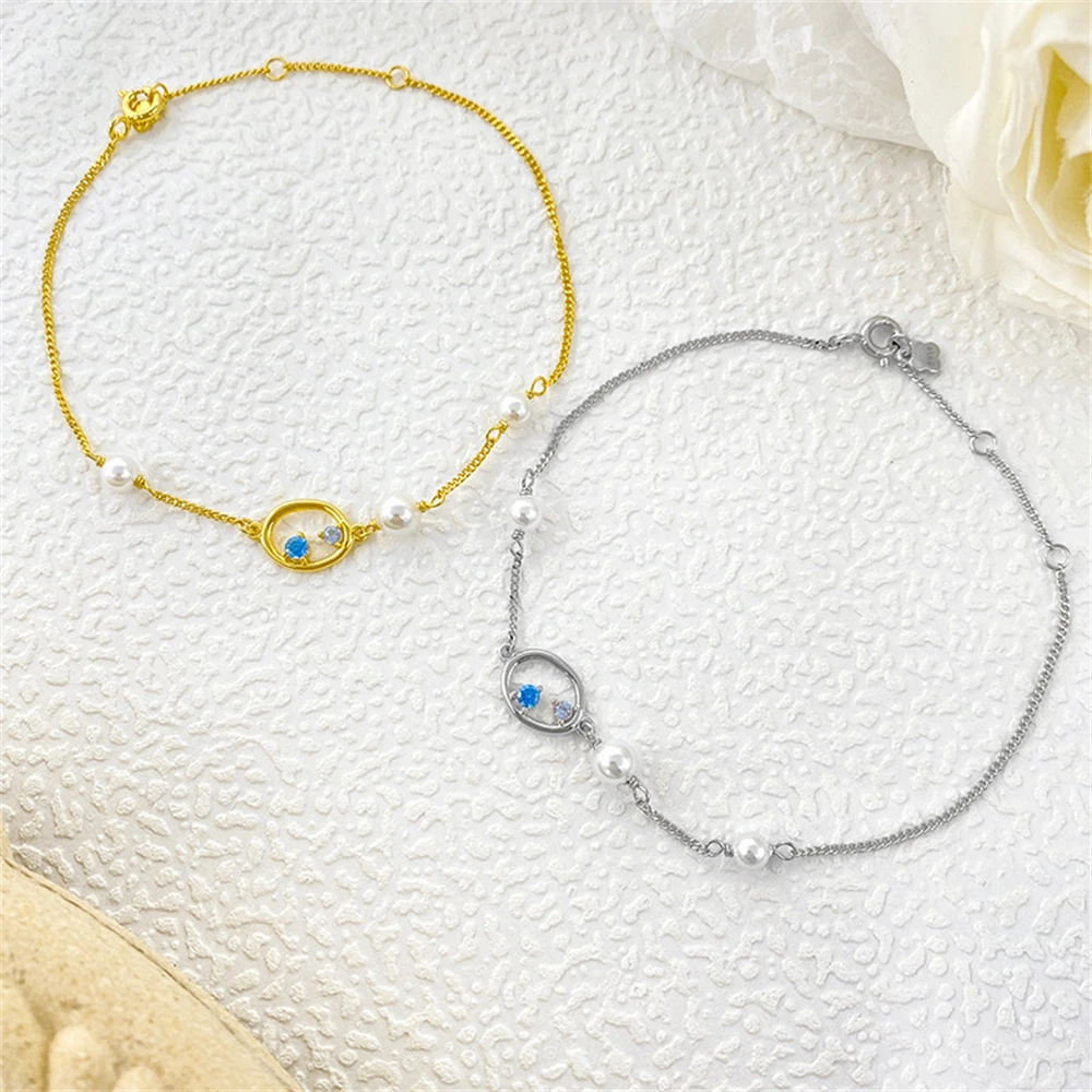 Браслет из стерлингового серебра 925 пробы «Любовь моря» с натуральным жемчугом, женские элитные ювелирные изделия с цирконом
Браслет из стерлингового серебра 925 пробы «Любовь моря» с натуральным жемчугом, женские элитные ювелирные изделия с цирконом