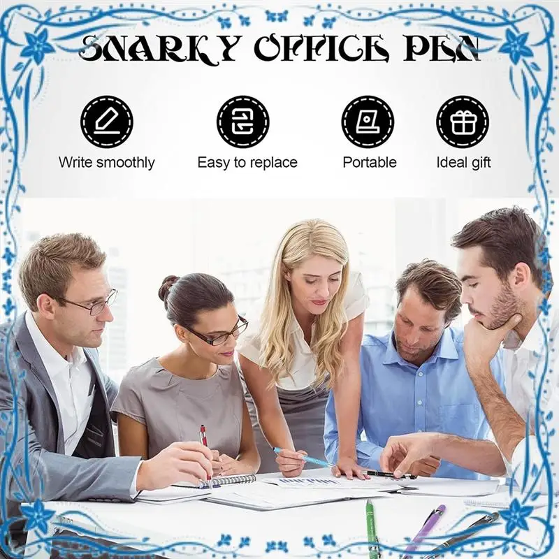 10PCS Office Pens Funny Pens Set Negative Quotes Ballpoint Pens Macaron Touch Stylus Pens For Office
10PCS Office Pens Funny Pens Set Negative Quotes Ballpoint Pens Macaron Touch Stylus Pens For Office