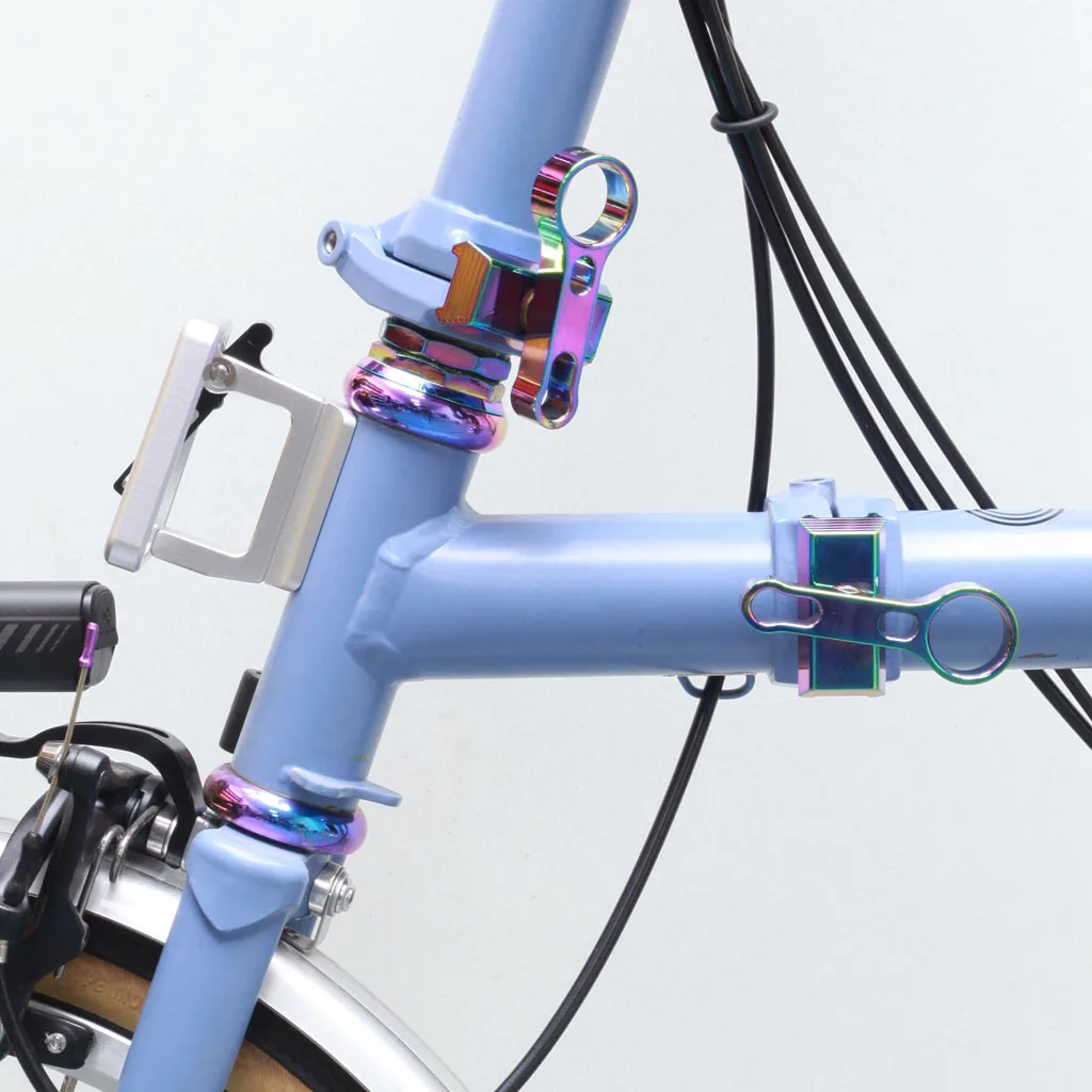 Light 79g Ruhm For Brompton Beam C Buckle Frame Handlebar Riser Tap Folding Buckle Plating Model Folding Bike Accessories Ultra
Light 79g Ruhm For Brompton Beam C Buckle Frame Handlebar Riser Tap Folding Buckle Plating Model Folding Bike Accessories Ultra