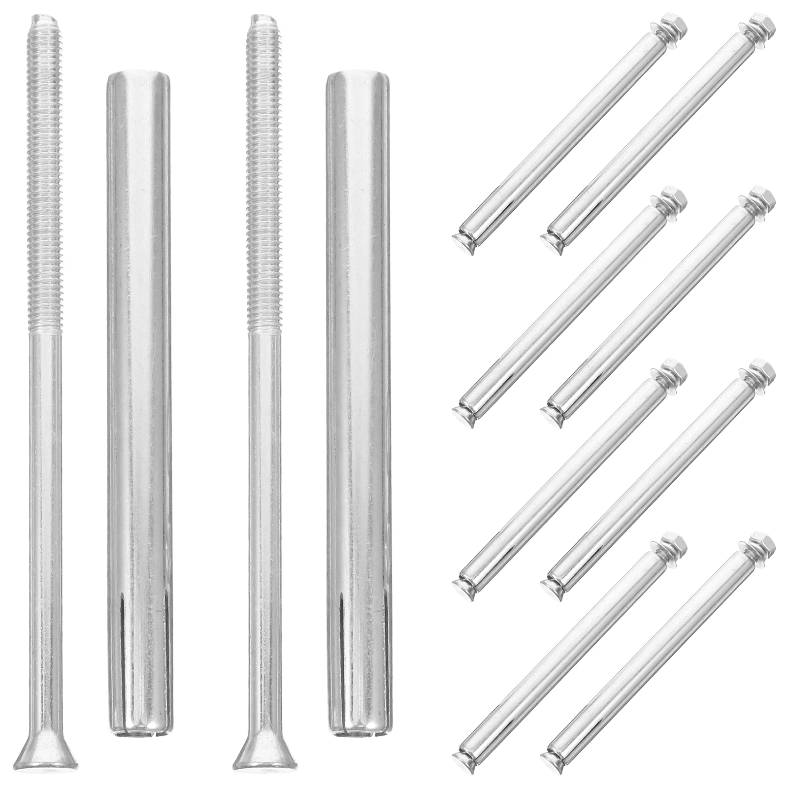 10Pcs Heavy Duty Galvanized Steel Expansion Bolts M6 Replacement for Concrete Fastening Screw Bolt DIY Construction Accessories
10Pcs Heavy Duty Galvanized Steel Expansion Bolts M6 Replacement for Concrete Fastening Screw Bolt DIY Construction Accessories