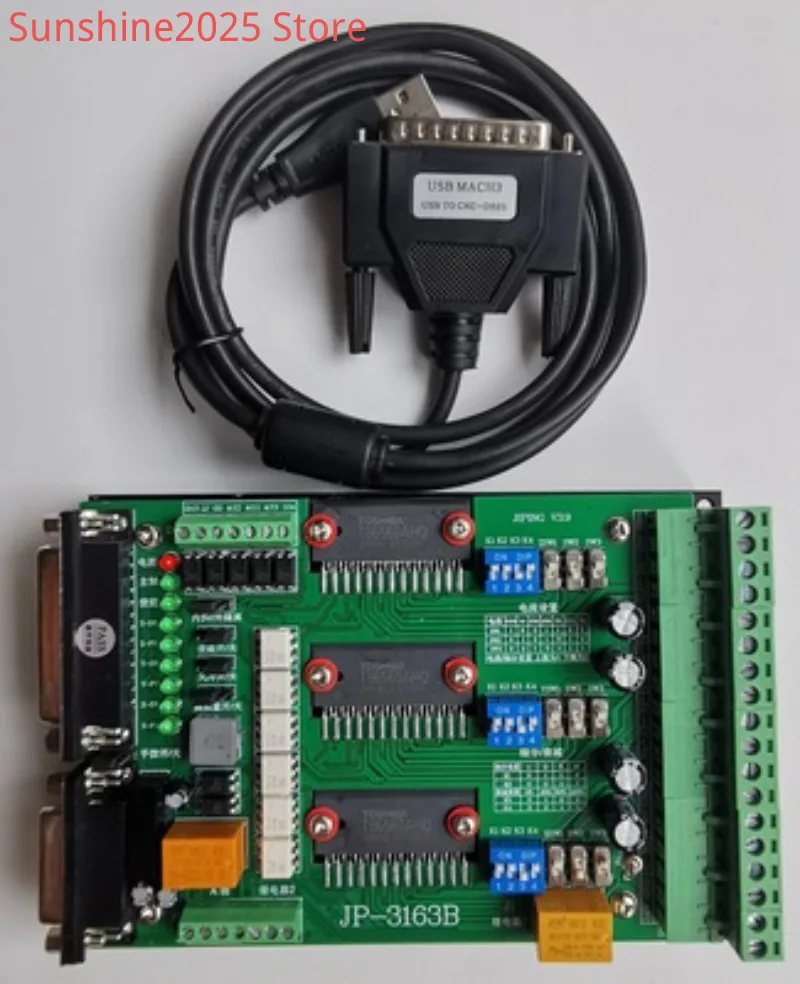 USB CNC Mach3 Carving Machine JP-3163B Triaxial Plate Drive 42/57 Stepper Motor TB6560 3A
USB CNC Mach3 Carving Machine JP-3163B Triaxial Plate Drive 42/57 Stepper Motor TB6560 3A