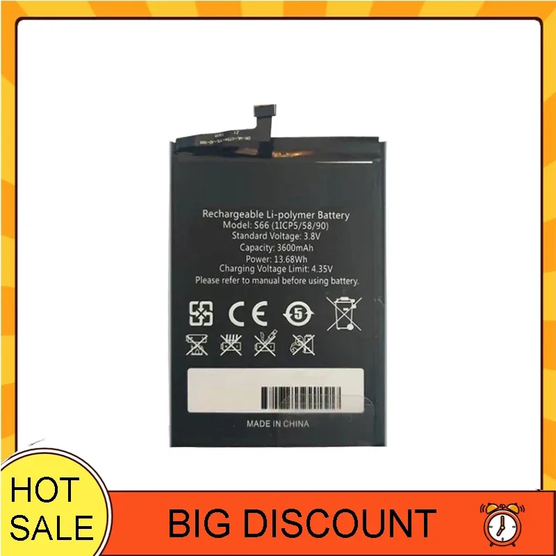 For Oukitel Y10000 S66 Y10000 Mobile Phone Battery 3600mAh Reliable Power Supply
For Oukitel Y10000 S66 Y10000 Mobile Phone Battery 3600mAh Reliable Power Supply
