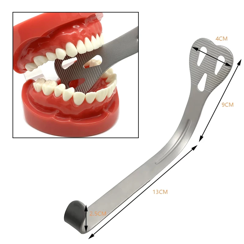 Dental Double-headed Retractor Stainless Steel Mouth Opener for Dental Procedures Lingual Isolation Retractor Dental Tool
Dental Double-headed Retractor Stainless Steel Mouth Opener for Dental Procedures Lingual Isolation Retractor Dental Tool