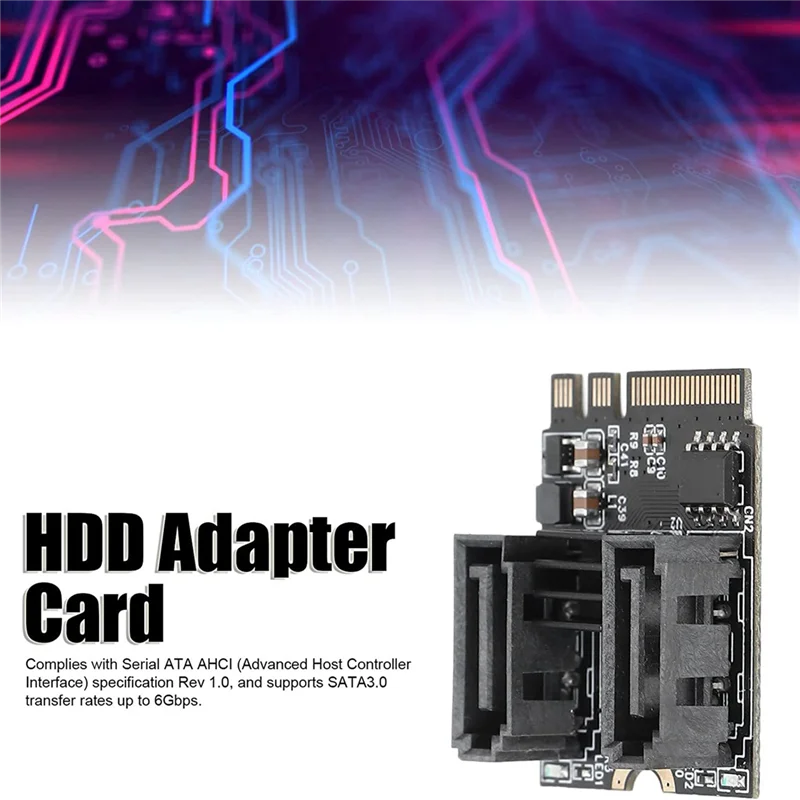 Карта расширения A08E-M2 к SATA3.0 КЛЮЧ A + E WIFI Карта адаптера жесткого диска M.2 к SATA без установки драйвера Чип JMB582
Карта расширения A08E-M2 к SATA3.0 КЛЮЧ A + E WIFI Карта адаптера жесткого диска M.2 к SATA без установки драйвера Чип JMB582