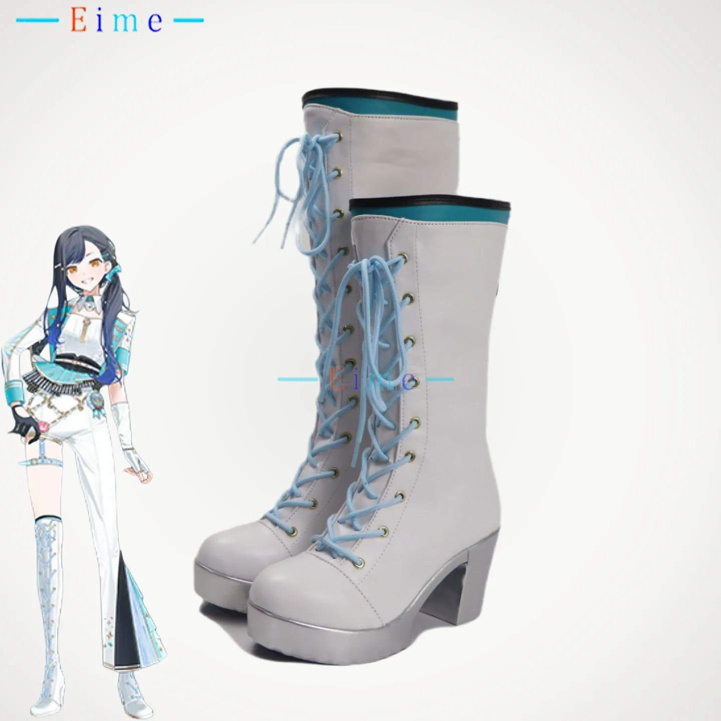 PJSK Shiraishi An Cosplay Shoes White High Heels Boots Anime Accessories Halloween Carnival PU Shoes Big Size Custom Made
PJSK Shiraishi An Cosplay Shoes White High Heels Boots Anime Accessories Halloween Carnival PU Shoes Big Size Custom Made