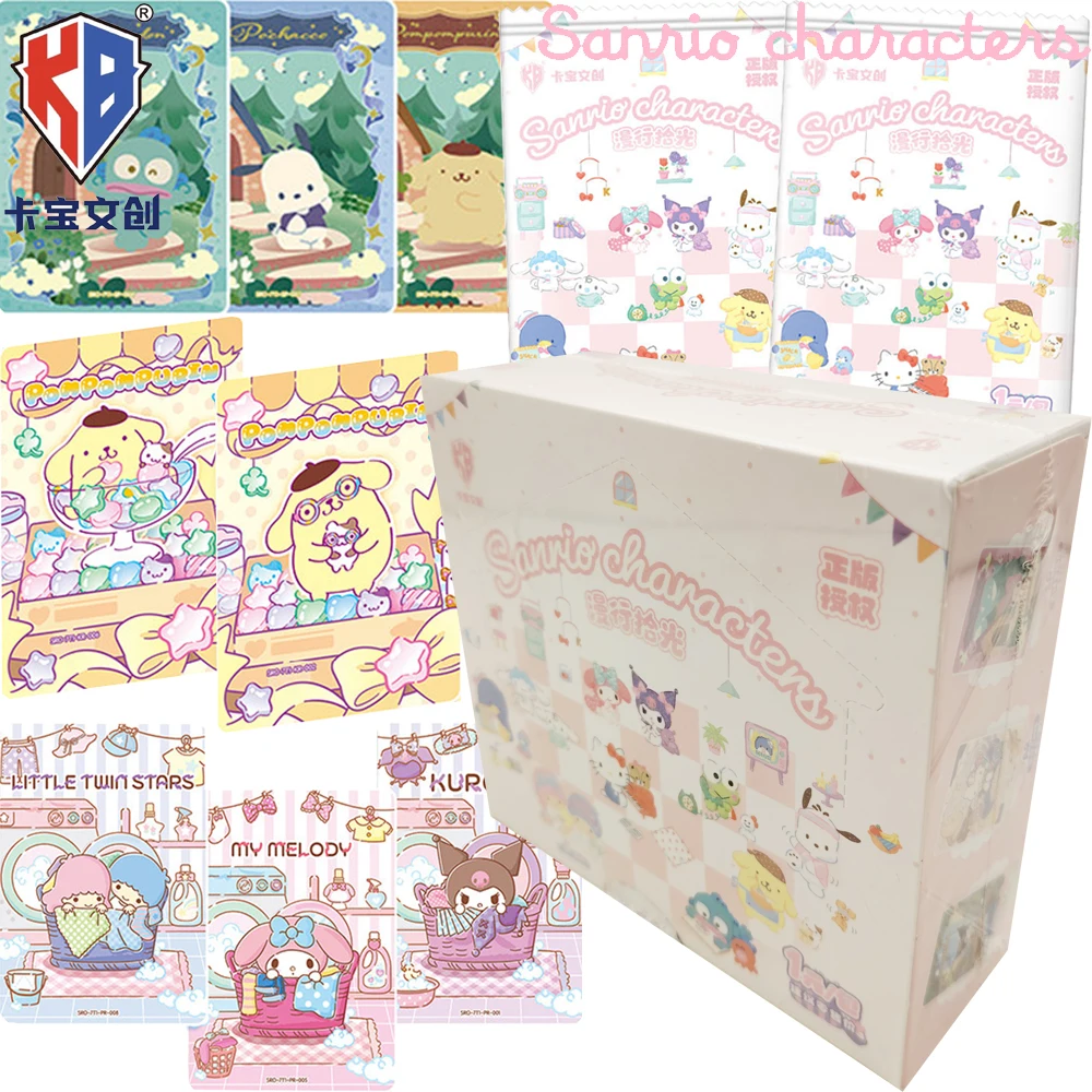 KABAO Genuine Sanrio Characters Collection Cards Anime Star Kuromi Cinnamoroll Retro Leisure Time Cartoon Photo Cards Kids Gifts
KABAO Genuine Sanrio Characters Collection Cards Anime Star Kuromi Cinnamoroll Retro Leisure Time Cartoon Photo Cards Kids Gifts