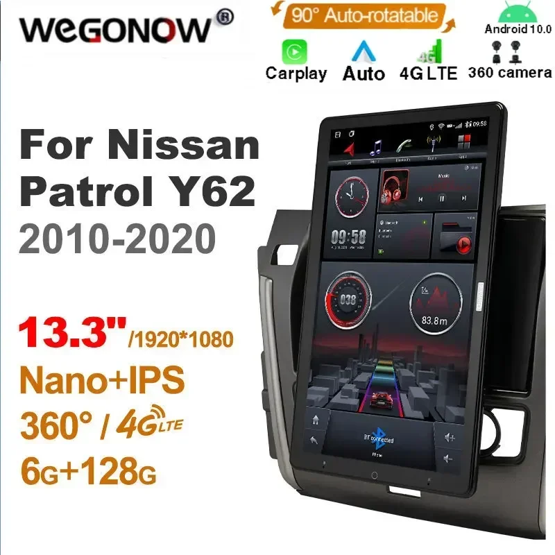 13,3-дюймовый автомобильный мультимедиа Ownice Android 10.0 для Nissan Patrol Y62 2010-2020, авторадио, аудио 4G LTE 360, оптический коаксиальный без DVD
13,3-дюймовый автомобильный мультимедиа Ownice Android 10.0 для Nissan Patrol Y62 2010-2020, авторадио, аудио 4G LTE 360, оптический коаксиальный без DVD