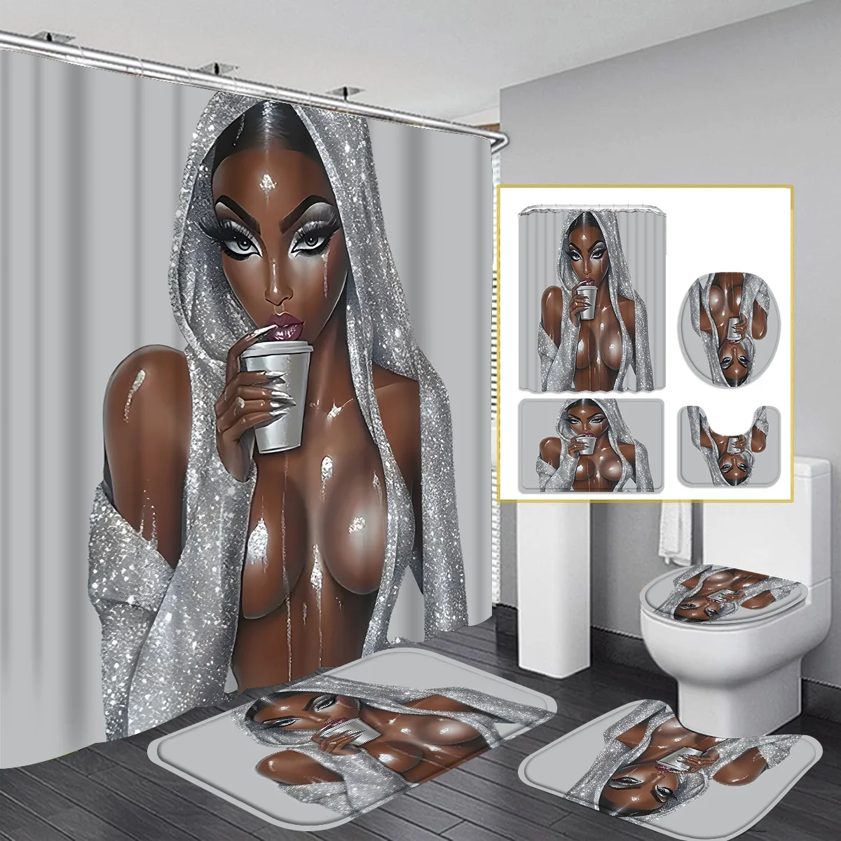 4 шт., занавеска для ресниц с розовым бриллиантом, украшение для занавески для душа, красивый подарок на новоселье, современное украшение для дома, водонепроницаемое шоу
4 шт., занавеска для ресниц с розовым бриллиантом, украшение для занавески для душа, красивый подарок на новоселье, современное украшение для дома, водонепроницаемое шоу