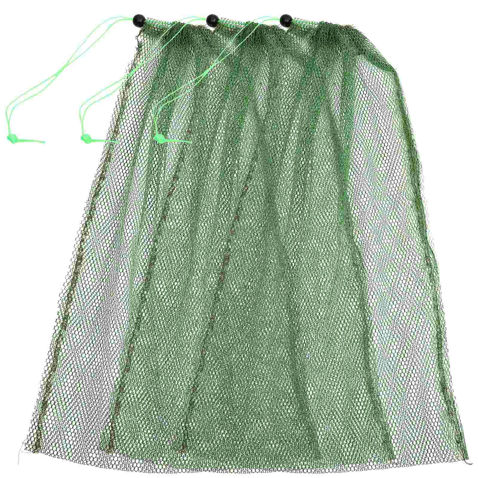 3 Pcs Simple Beam Port Fish Bag Fly Fishing Net Bags 7000X4500X030CM Rubberized Cloth Collection Mesh for
3 Pcs Simple Beam Port Fish Bag Fly Fishing Net Bags 7000X4500X030CM Rubberized Cloth Collection Mesh for