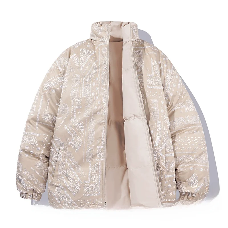 Double-Sided Wear Cotton Jaet for Men Winter Padded Quilted Coat Couple Sle plus Size Casual Loose Fit Polyester
Double-Sided Wear Cotton Jaet for Men Winter Padded Quilted Coat Couple Sle plus Size Casual Loose Fit Polyester