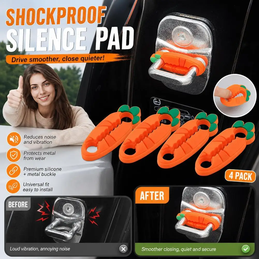 Upgrade Silicone Car Door Lock Sound Deadener Buffer Seal Soundproofing Car Door Lock Protectors Shock Absorber
Upgrade Silicone Car Door Lock Sound Deadener Buffer Seal Soundproofing Car Door Lock Protectors Shock Absorber