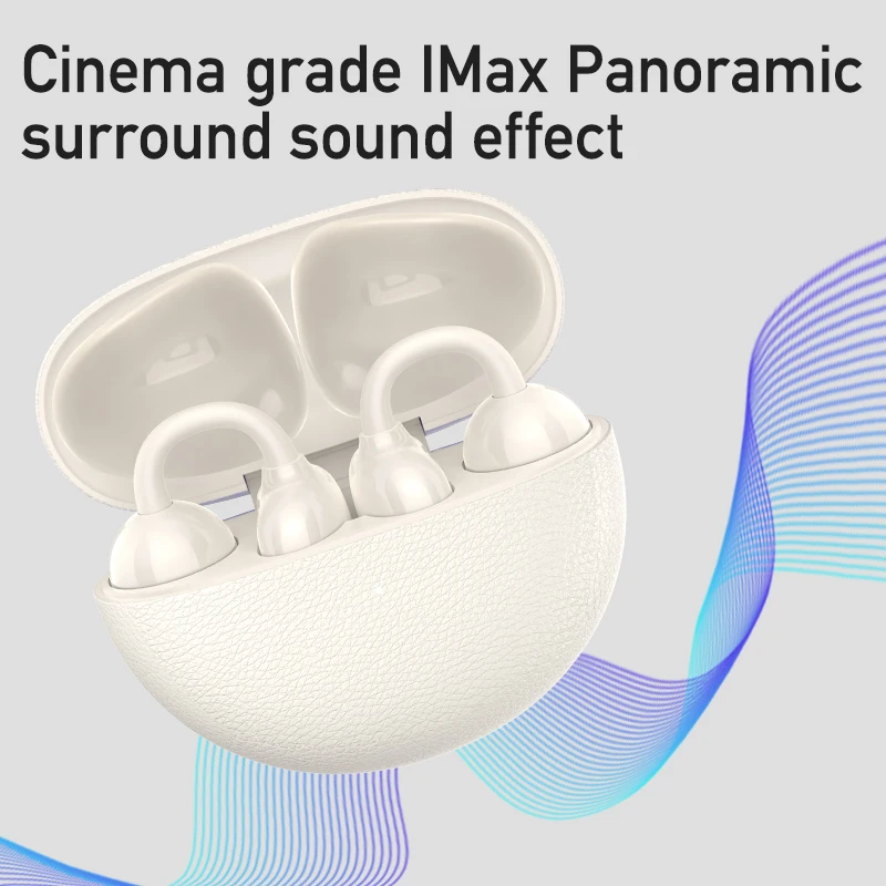 New Bluetooth Earphone Ear Clip Touch Control Intelligent Noise Reduction IMax Panoramic Sound BT5.3 Comfortable Gaming Earbuds
New Bluetooth Earphone Ear Clip Touch Control Intelligent Noise Reduction IMax Panoramic Sound BT5.3 Comfortable Gaming Earbuds