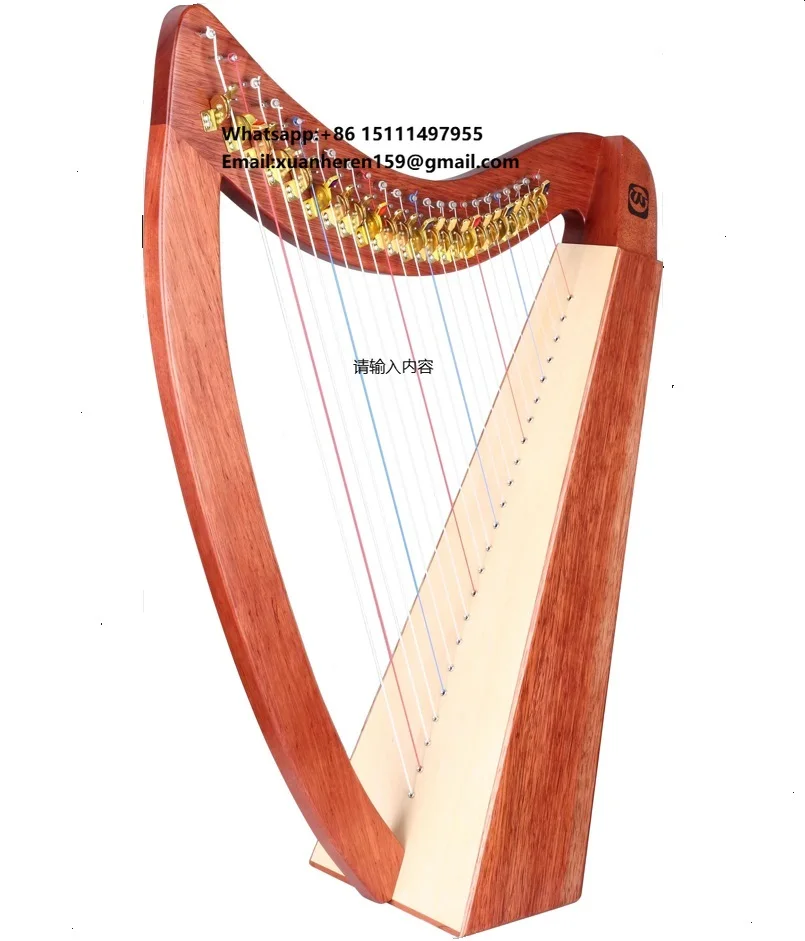 2024 New,hot,best Seller 23 String Harp Mahogany Wood, Irish Lever Harp, Handmade Engraved Irish Harp
2024 New,hot,best Seller 23 String Harp Mahogany Wood, Irish Lever Harp, Handmade Engraved Irish Harp