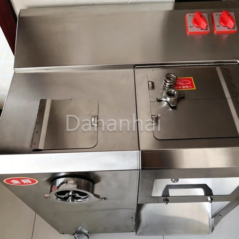 Vertical Stainless Steel Electric Meat Cutter Commercial Grade Integrated Machine for Grinding Sausages And Meat High Quality
Vertical Stainless Steel Electric Meat Cutter Commercial Grade Integrated Machine for Grinding Sausages And Meat High Quality