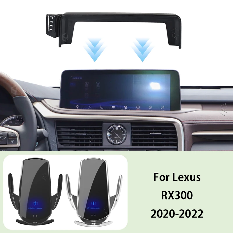 Phone Car Holder For Lexus RX300 2020-2022 12.3 inch Screen Fixed Navigation Bracket Wireless Charging Mount Stand Accessories
Phone Car Holder For Lexus RX300 2020-2022 12.3 inch Screen Fixed Navigation Bracket Wireless Charging Mount Stand Accessories