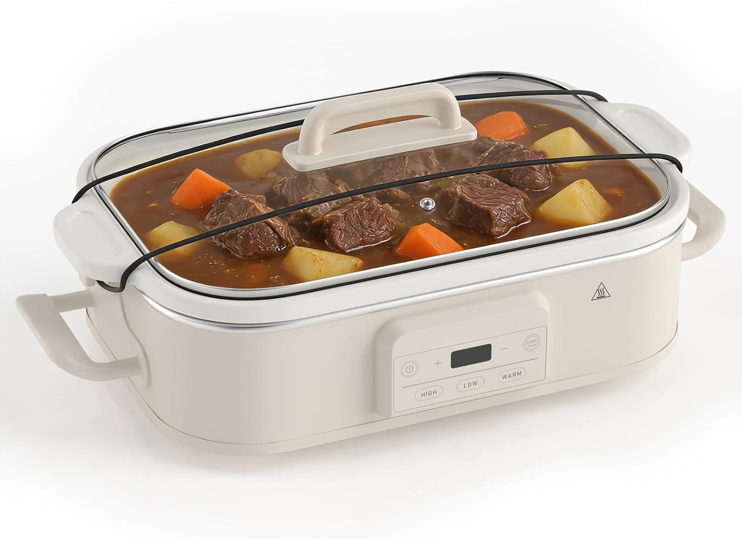4 Quart Casserole Digital Slow Cooker, Premium Ceramic Bakeware for Oven, Dishwasher Safe Baking Dish
4 Quart Casserole Digital Slow Cooker, Premium Ceramic Bakeware for Oven, Dishwasher Safe Baking Dish