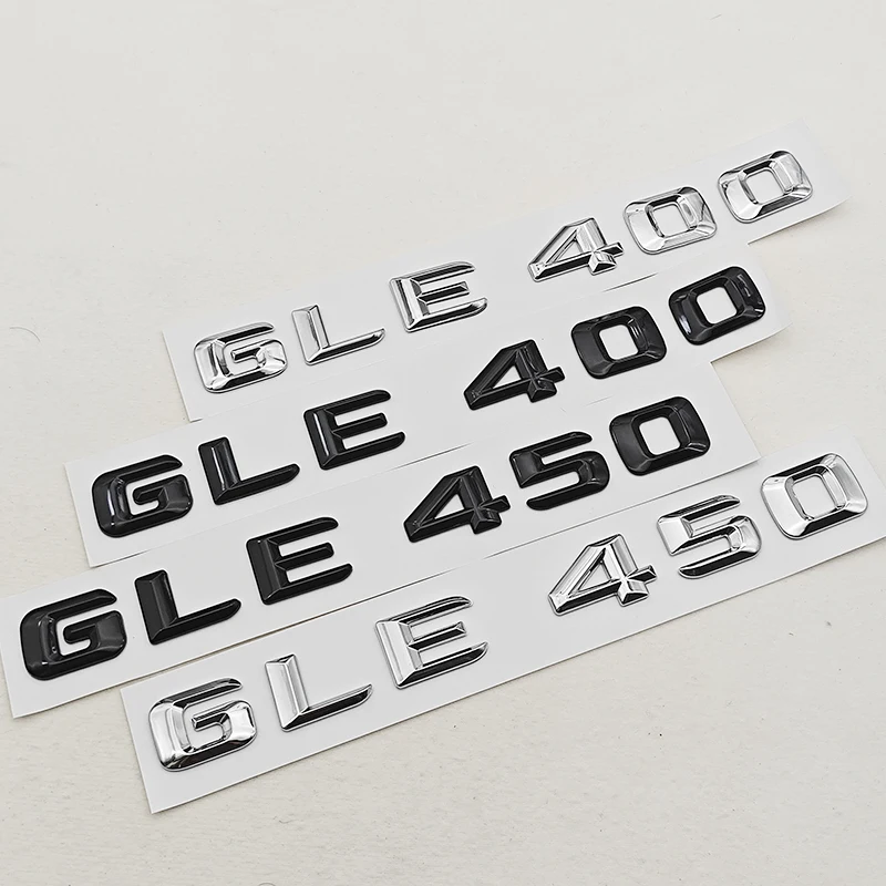 3D ABS Car Letters Logo GLE400 GLE450 Rear Trunk Badge Sticker Emblem For Mercedes Benz GLE Class GLE 400 GLE 450 Accessories
3D ABS Car Letters Logo GLE400 GLE450 Rear Trunk Badge Sticker Emblem For Mercedes Benz GLE Class GLE 400 GLE 450 Accessories