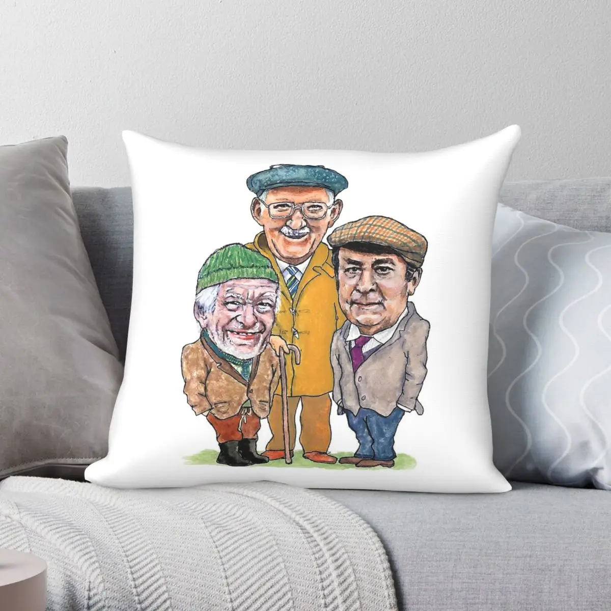 Last Of The Summer Wine Compo Clegg Foggy Pillowcase Polyester Linen Velvet Printed Zip Decor Home Cushion Cover
Last Of The Summer Wine Compo Clegg Foggy Pillowcase Polyester Linen Velvet Printed Zip Decor Home Cushion Cover