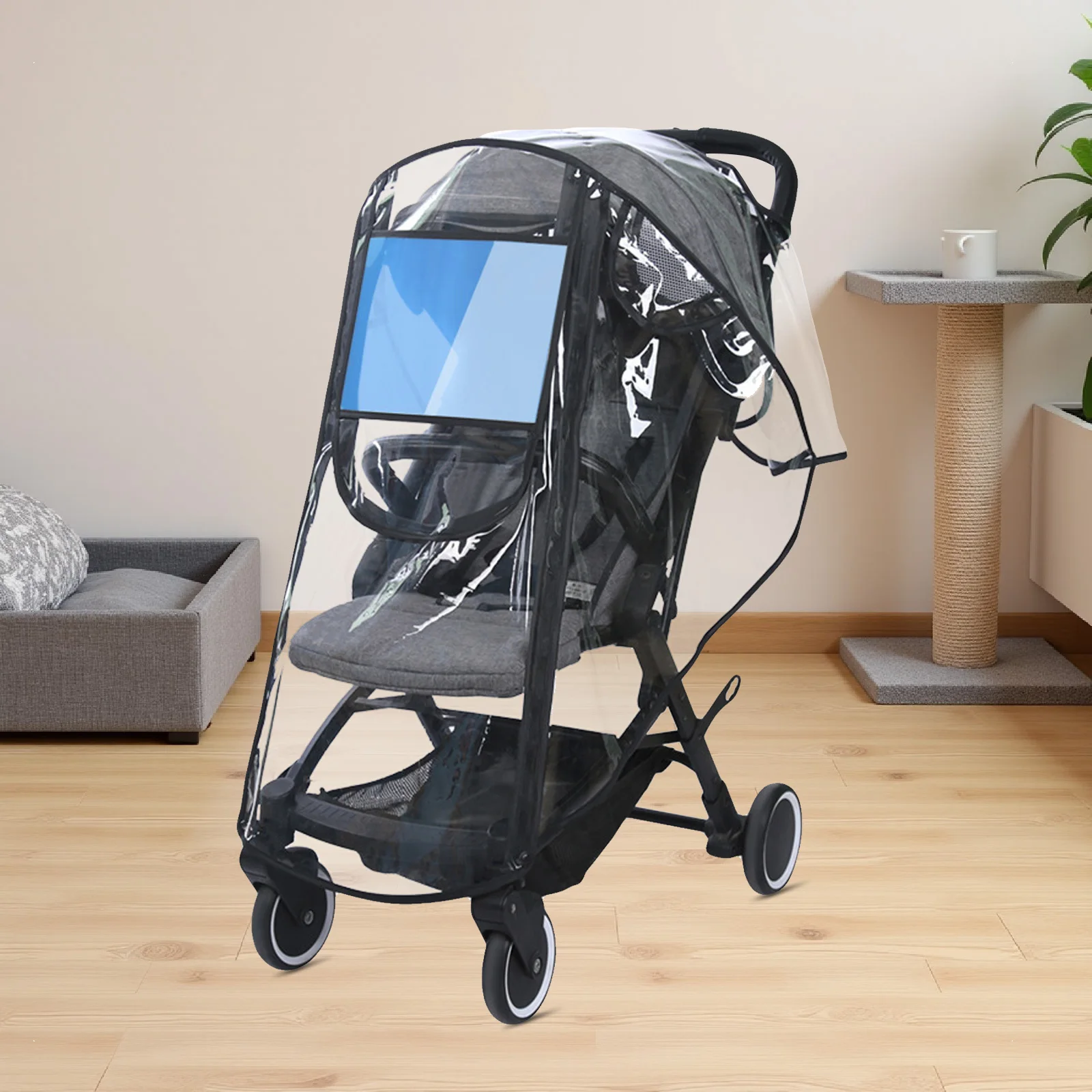 Baby Stroller Rain Cover Clear Waterproof Windproof For Cart Transparent Pushchair Cover Against Weather Dust Outdoor
Baby Stroller Rain Cover Clear Waterproof Windproof For Cart Transparent Pushchair Cover Against Weather Dust Outdoor