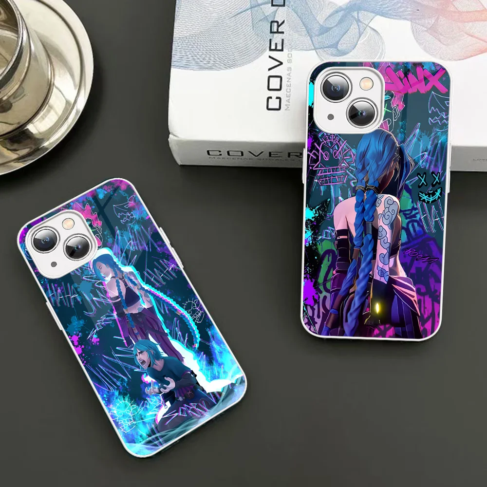 Cool TV A-Arcane 2 J-Jinx Phone Case For iPhone 14 13 12 Mini 11 Pro XS Max X XR 14 Plus Tempered Glass Cover
Cool TV A-Arcane 2 J-Jinx Phone Case For iPhone 14 13 12 Mini 11 Pro XS Max X XR 14 Plus Tempered Glass Cover