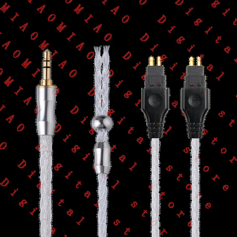 RT 3.5mm Pure Silver 8-core Audio Cable For Sennheiser HD58X HD660S2 Headphones
RT 3.5mm Pure Silver 8-core Audio Cable For Sennheiser HD58X HD660S2 Headphones