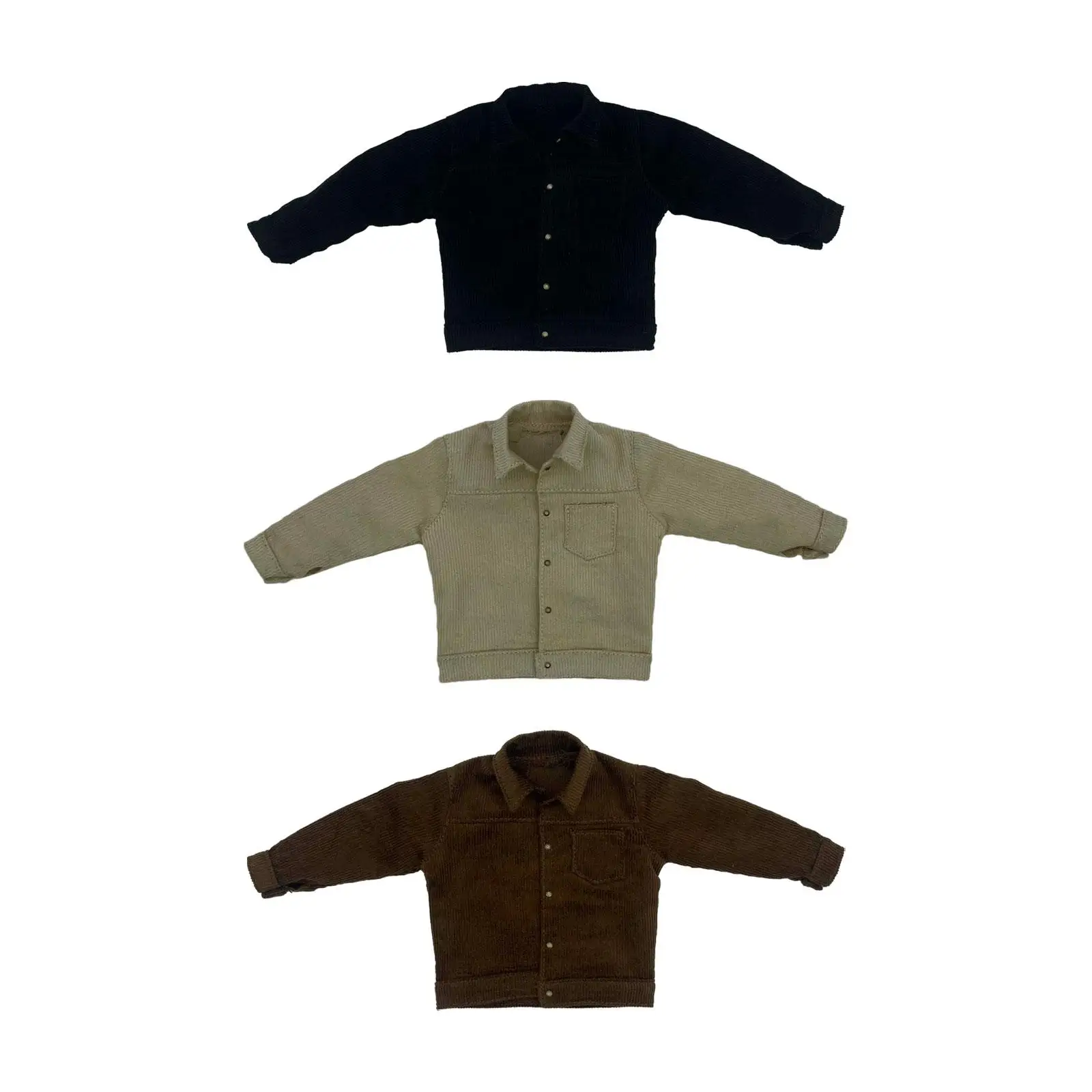 1 6 Scale Miniature Coat Men Figures Jacket for 12 Inch Action Figure Doll Clothes Accessory Dress Up
1 6 Scale Miniature Coat Men Figures Jacket for 12 Inch Action Figure Doll Clothes Accessory Dress Up