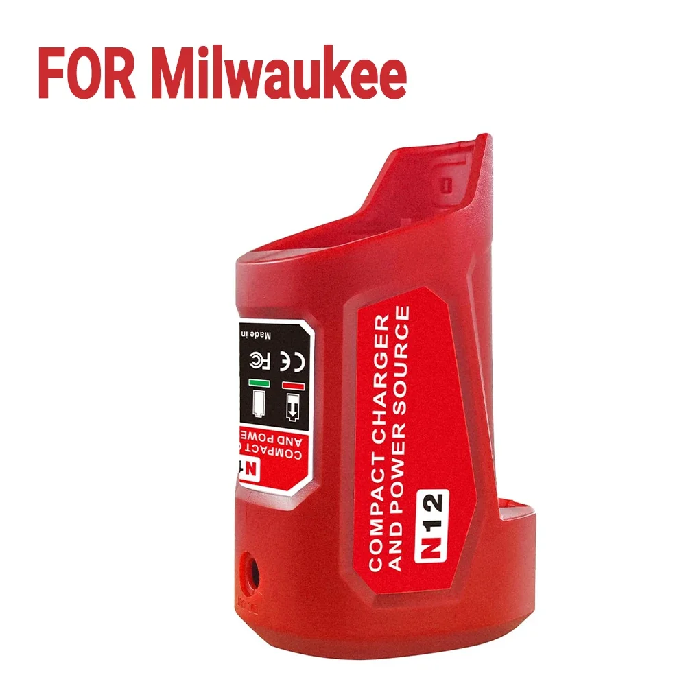 Compact Charger Power Source For Milwaukee M12 12V Battery Type C Input 5V 2.1A DC 12V 2A USB Output LED Indicator
Compact Charger Power Source For Milwaukee M12 12V Battery Type C Input 5V 2.1A DC 12V 2A USB Output LED Indicator