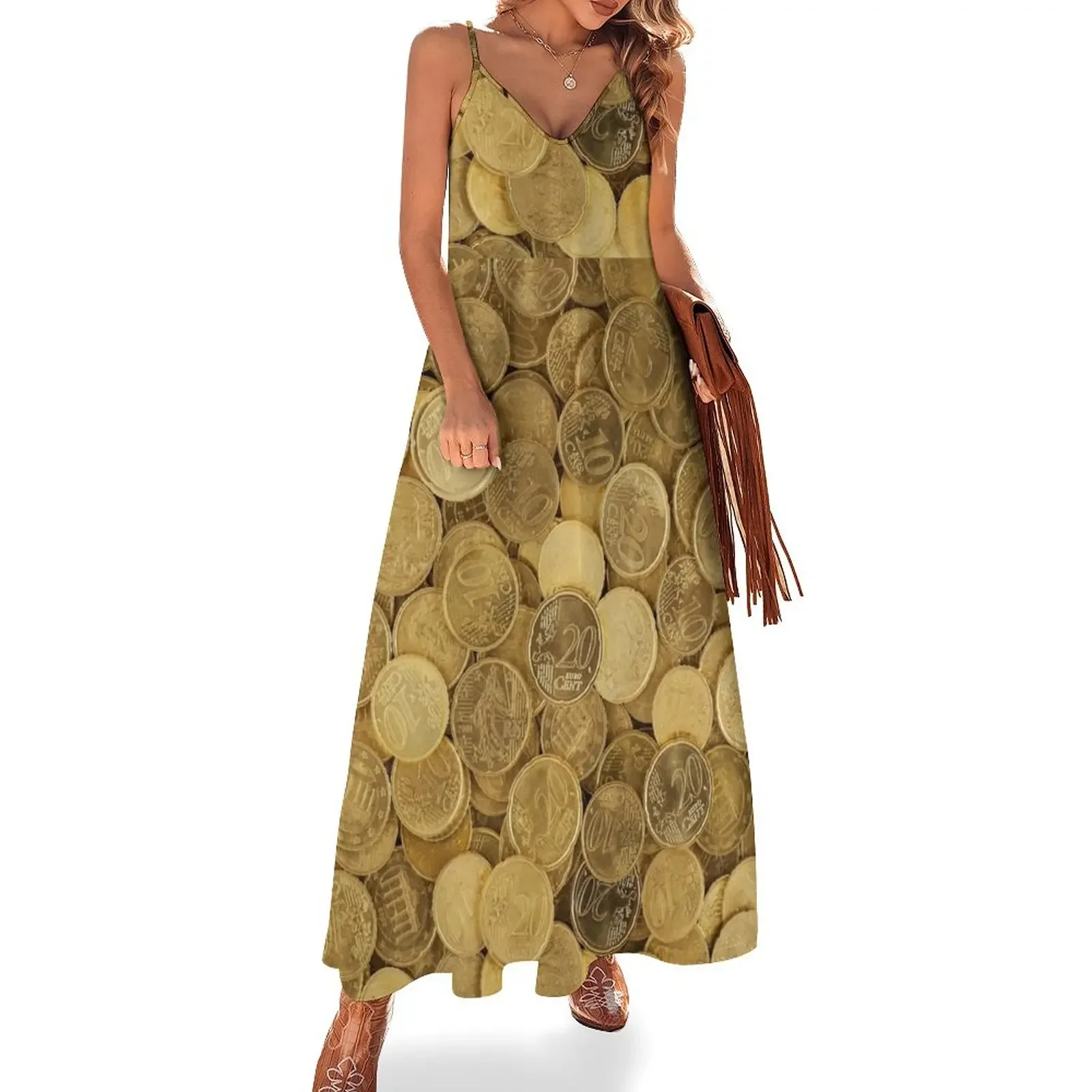 Coins !! Sleeveless Dress women's elegant loose dresses dresses for prom elegant party dress for women 2025 Dress
Coins !! Sleeveless Dress women's elegant loose dresses dresses for prom elegant party dress for women 2025 Dress
