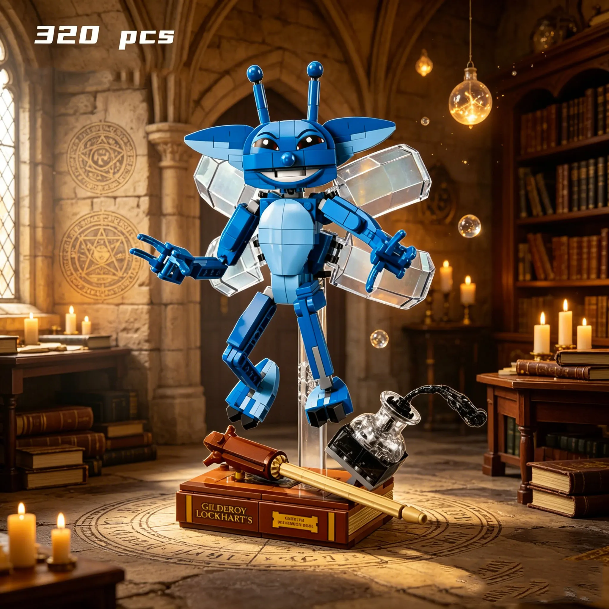 320PCS Magic Academy Cornish Pixie Building Blocks Magic Wizarding World Assemble Bricks Toy Gift For Teens Adult
320PCS Magic Academy Cornish Pixie Building Blocks Magic Wizarding World Assemble Bricks Toy Gift For Teens Adult