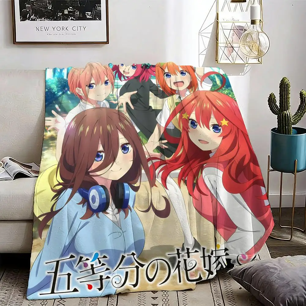 The Quintessential Quintuplets Throw Lightweight 240g Flannel Blanket Soft Skin-friendly for Summer Cooling
The Quintessential Quintuplets Throw Lightweight 240g Flannel Blanket Soft Skin-friendly for Summer Cooling
