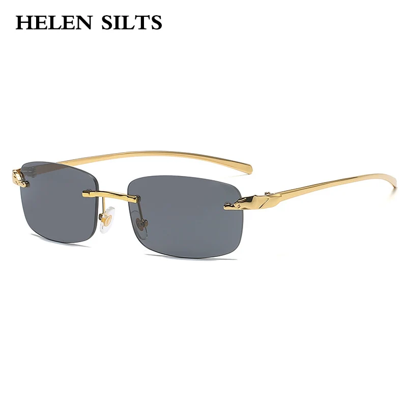 Fashion Vintage Rimless Punk Metal Square Sunglasses Women For Men Luxury Brand Designer Popular Sun Glasses UV400
Fashion Vintage Rimless Punk Metal Square Sunglasses Women For Men Luxury Brand Designer Popular Sun Glasses UV400