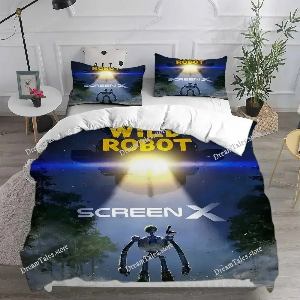Duvet Cover The Wild Robot 3D Exquisite Cartoon Rozzum Digital Print Bedding Set Comforter Bed Youth Home Decor Kids Boys Gift74
Duvet Cover The Wild Robot 3D Exquisite Cartoon Rozzum Digital Print Bedding Set Comforter Bed Youth Home Decor Kids Boys Gift74