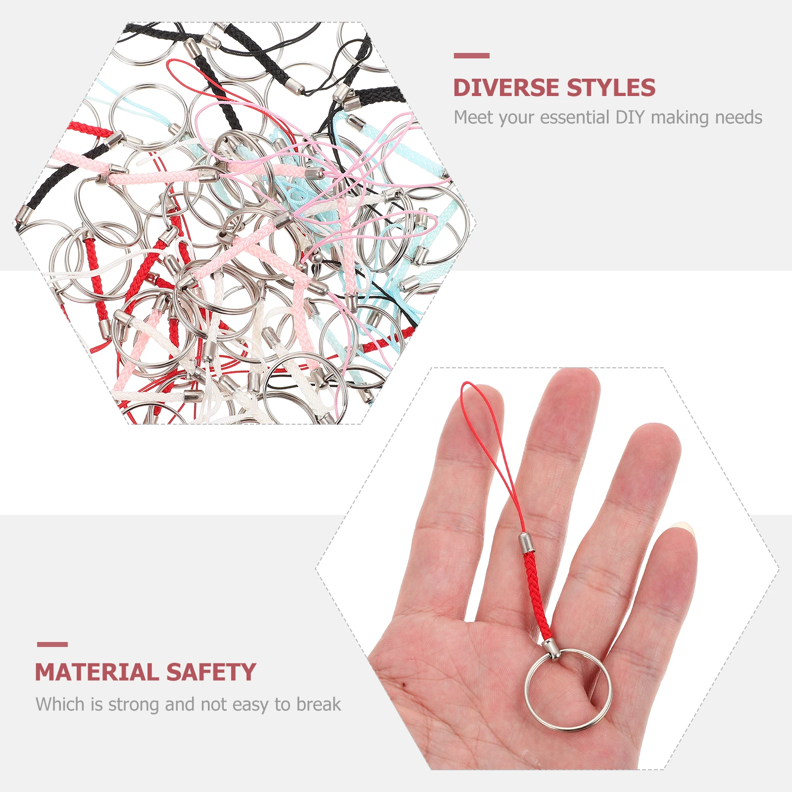 50Pcs Key Ring Pendants Metal DIY Supply Durable for Keychain Charms Bag Ornament Hanging Decor DIY Keychain Key Ring Pendants
50Pcs Key Ring Pendants Metal DIY Supply Durable for Keychain Charms Bag Ornament Hanging Decor DIY Keychain Key Ring Pendants