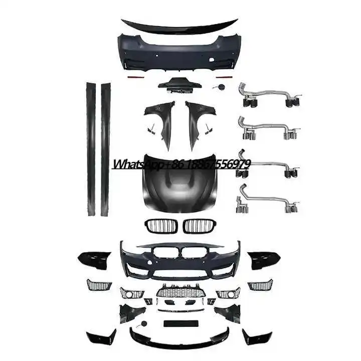 F30 to F80 Bodykit for F30 M3 Body Kit 2013-2018 Side Skirts Exhaust Pipe and Hood Fender Spoiler GrilleF30 M3 Bodykit
F30 to F80 Bodykit for F30 M3 Body Kit 2013-2018 Side Skirts Exhaust Pipe and Hood Fender Spoiler GrilleF30 M3 Bodykit