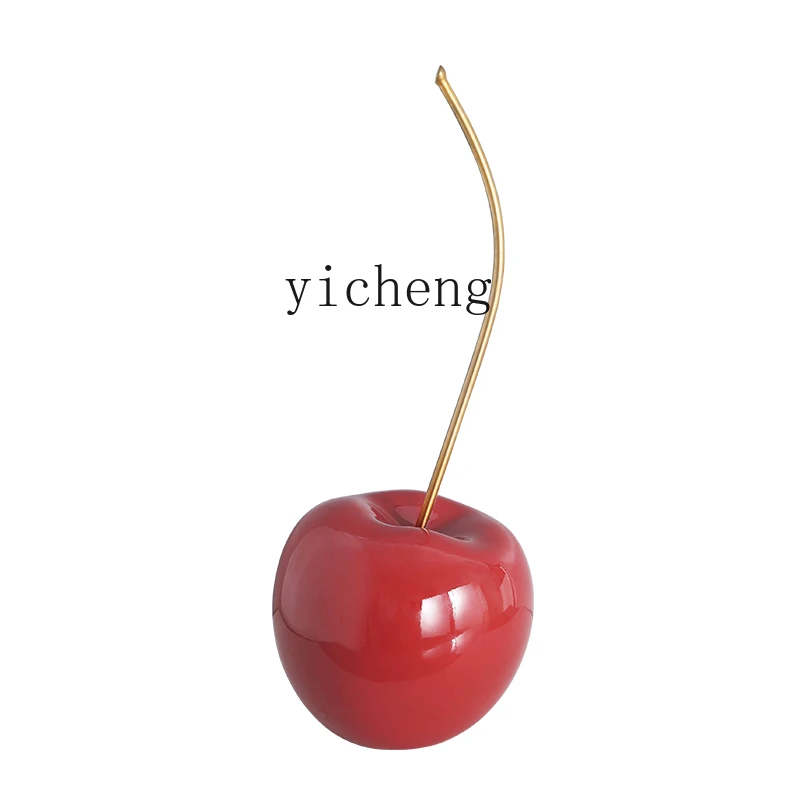 ZC cherry ornament modern simple creative fruit TV cabinet living room entrance art decoration decoration
ZC cherry ornament modern simple creative fruit TV cabinet living room entrance art decoration decoration