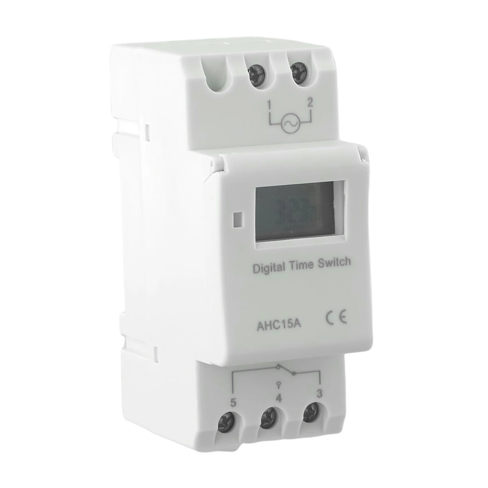Digital AHC15A Electronic Time Switch Programmable Electronic Time ControlSwitch Small Timer Rail Type Time Control Relays
Digital AHC15A Electronic Time Switch Programmable Electronic Time ControlSwitch Small Timer Rail Type Time Control Relays