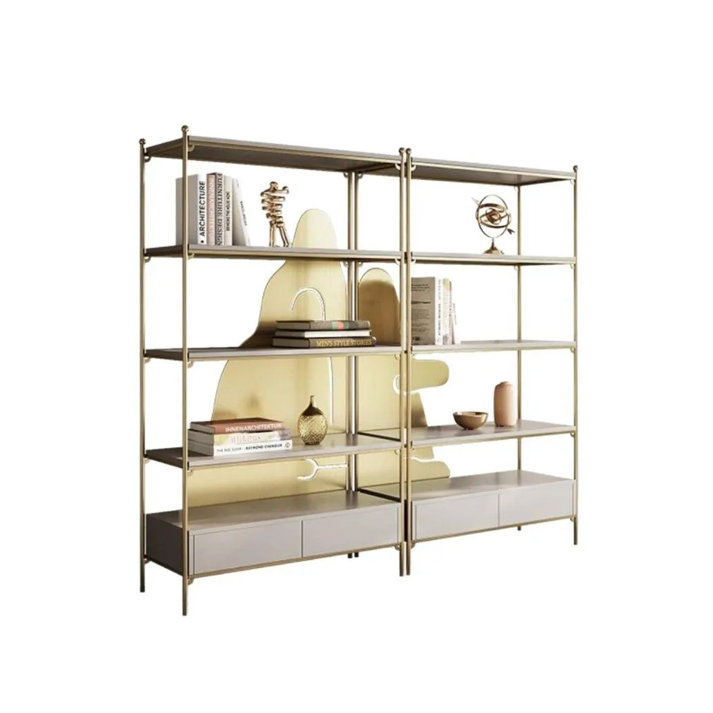 Современная книжная полка в стиле легкой роскоши, офисный стеллаж для хранения и демонстрации, простота и элегантность
Современная книжная полка в стиле легкой роскоши, офисный стеллаж для хранения и демонстрации, простота и элегантность